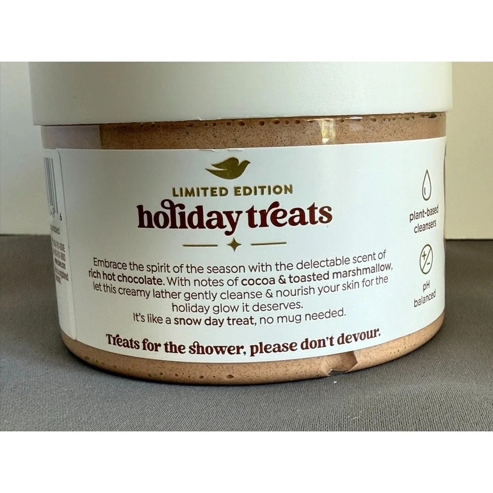Set of 2 Dove HOT COCOA SWIRL Limited Edition Body Scrub 10.5 oz Holidays Winter